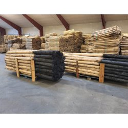 "Vikingebrnding" af stolper (50,- pr. stk)