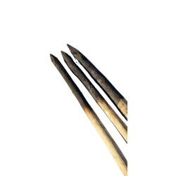 "Vikingebrnding" af stolper (50,- pr. stk)