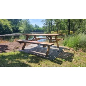 Bordbnkest  (H x L x B): 71 x 177 x 152 cm - 6 personers