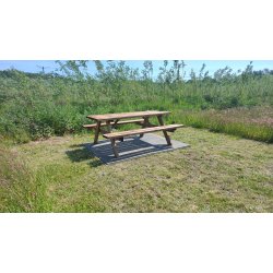 Bordbnkest  (H x L x B): 71 x 177 x 152 cm - 6 personers