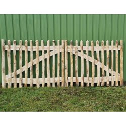 Dobbelt lge - 2 x 100x85 cm hje  til 90 cm hjt hegn