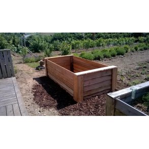 Feldborg hjbed 100x140 - 3 brdder i siderne, hjde ca 540 mm