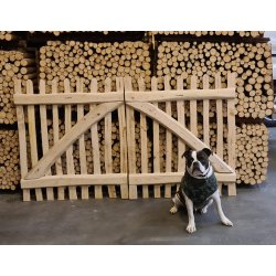 Dobbelt lge - 2 x 150x95 cm hje  til 100 cm hjt hegn