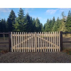 Dobbelt lge - 2 x 120x115 cm hje  til 120 cm hjt hegn