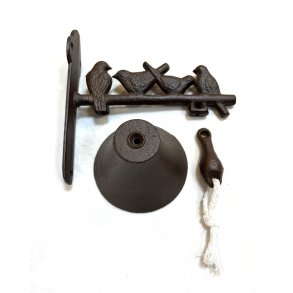 Udhng m. fugle og klokke