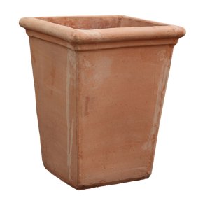 Glastra tetragoni - Terracottakrukke 39 lang x 39 bred x 49 hj 